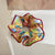 New Fabric Floral Colony Hair Ring Sweet Girl Hair Accessories Colon Ring Hair Rope Hair Rope Ring Small Fresh Headwear