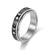 New Fashion Anti-anxiety Rotating Titanium Steel  Decompression Couple Ring