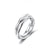 New Fashion Anti-anxiety Rotating Titanium Steel  Decompression Couple Ring