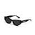 New Fashion Cat Eye Glasses Women's And Men's Big Face Metal Sunglasses