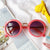 New Fashion Children's Sunglasses Anti-ultraviolet Radiation Round Glasses Wholesale