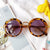 New Fashion Children's Sunglasses Anti-ultraviolet Radiation Round Glasses Wholesale