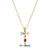 New Fashion Color Zircon Necklace