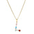 New Fashion Color Zircon Necklace