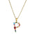 New Fashion Color Zircon Necklace