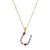 New Fashion Color Zircon Necklace