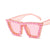 New Fashion Large Frame Inlaid Diamond Women's Sunglasses