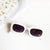 New Fashion Oval Small Frame Color Sun Shade Children Sunglasses