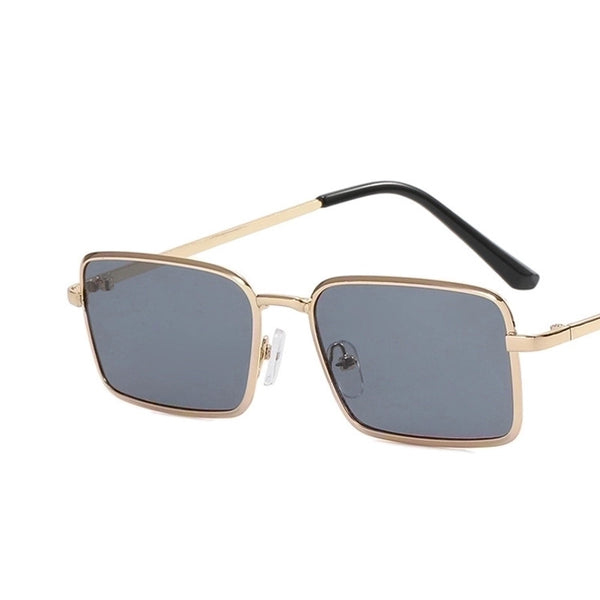 New Fashion Small Frame Square Metal Multicolor Sunglasses