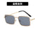 New Fashion Small Frame Square Metal Multicolor Sunglasses