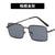 New Fashion Small Frame Square Metal Multicolor Sunglasses