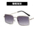 New Fashion Small Frame Square Metal Multicolor Sunglasses