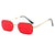 New Fashion Square Frameless Uv Protection Pc Sunglasses