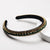 New Fashion Wild Hairband Multi-layer Glass Drill Full Diamond Gold Velvet Fashion Thin-edged Headband