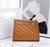 New Fashion Women's Solid Color Geometric  Embroidered Bag