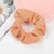 New Flash Cloth Large Intestine Hair Ring Star Hair Ring Bright Silk Fabric Head Ring Fashion Head Flower