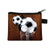 New Football Children's Coin Purse Student Portable Card Bag Coin Key Storage Bag Polyester Clutch Bag For Hair