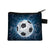 New Football Children's Coin Purse Student Portable Card Bag Coin Key Storage Bag Polyester Clutch Bag For Hair