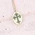 New Geometric Cross Stainless Steel Eye Necklace Drip Oil Color Zirconium Jewelry