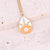 New Geometric Cross Stainless Steel Eye Necklace Drip Oil Color Zirconium Jewelry