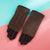 New Gloves Winter Korean Version Of Simple Riding Gloves Plush Warm And Cold-proof Finger Touch Screen Gloves