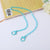 New Hain Acrylic Children's Chain Glasses Chain Lanyard Non-slip Anti-lost Rope Candy Color