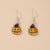 New Halloween Funny Pumpkin Ghosts Exaggerated Acrylic Earrings Wholesale