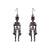 New Halloween Punk Style Skull Pendant Ear Hook Earrings