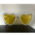 New Ladies Heart Large Frame Sunglasses Harajuku Fashion Sunglasses