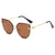 New Ladies Large Frame Cat Eye Gradient Sunglasses