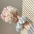 New Mesh Sense Ball Head Large Intestine Hair Ring Women's Head Rope Net Popular Small Fresh Temperament Hair Rope Headdress