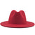 New Multicolor Wide Brim Woolen Hat Jazz Hat