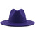 New Multicolor Wide Brim Woolen Hat Jazz Hat