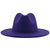 New Multicolor Wide Brim Woolen Hat Jazz Hat