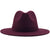 New Multicolor Wide Brim Woolen Hat Jazz Hat