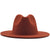 New Multicolor Wide Brim Woolen Hat Jazz Hat