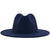 New Multicolor Wide Brim Woolen Hat Jazz Hat