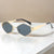 New Oval Sunglasses  Hot Lenses Small Round Metal Fashion Sunglasses Men And Women