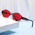 New Oval Sunglasses  Hot Lenses Small Round Metal Fashion Sunglasses Men And Women