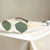 New Oval Sunglasses  Hot Lenses Small Round Metal Fashion Sunglasses Men And Women