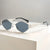 New Oval Sunglasses  Hot Lenses Small Round Metal Fashion Sunglasses Men And Women