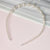 New Pearl Headband Women Korean Internet Celebrity Headband  Hair Clip Women's Simple Elegant Pressed Hair Clip Headwear Wholesale