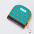 New Printed Zipper Leather Girls Small Wallet Portable Cartoon Cute Student Card Holder Coin Purse