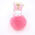 New Product Little White Rabbit Plush Ball Cute Car Key Ring Pendant Wallet Accessory Buckle