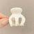 New Pumpkin Clamp Grab Clip Women's Back Of Head High Pony Tail Small Hairpin Disc Hair Fixation Ball Hair Clip Headwear