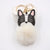 New Puppy Dog Key Chain Pendant Bag Purse Plush Pendant