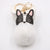 New Puppy Dog Key Chain Pendant Bag Purse Plush Pendant