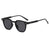 New Retro Round Frame Multicolor Sunglasses