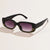 New Retro Small Frame Rectangular Geometric Sunglasses Wholesale