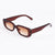 New Retro Small Frame Rectangular Geometric Sunglasses Wholesale